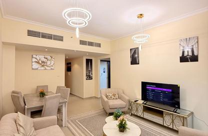 Apartment - 1 - 2 for rent in Riviera Tower - Al Khan Corniche - Al Khan - Sharjah