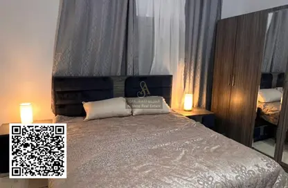 شقة - غرفة نوم - 2 حمامات للبيع في أورينت تاور 1 - أورينت تاور - البستان - عجمان