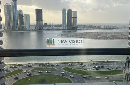 Apartment - 2 Bedrooms - 3 Bathrooms for rent in Al Khan Lagoon Tower - Al Khan Lagoon - Al Khan - Sharjah