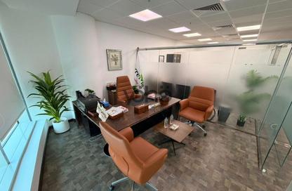 Office Space - Studio - 1 Bathroom for rent in The Prime Tower - Business Bay - Dubai