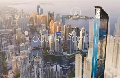 Apartment - 1 Bedroom - 2 Bathrooms for sale in Franck Muller Vanguard - Dubai Marina - Dubai