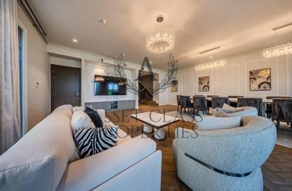 Villa - 5 Bedrooms - 7 Bathrooms for rent in Sur La Mer 1 - Sur La Mer - Jumeirah 1 - Jumeirah - Dubai