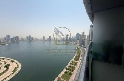 Apartment - 4 Bedrooms - 6 Bathrooms for rent in Al Majaz 3 - Al Majaz - Sharjah
