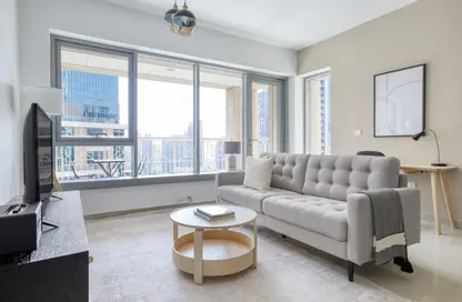 شقة - غرفة نوم - 1 حمام للايجار في 29-1 برج بوليفارد - برج بوليفارد 29 - وسط مدينة دبي - دبي