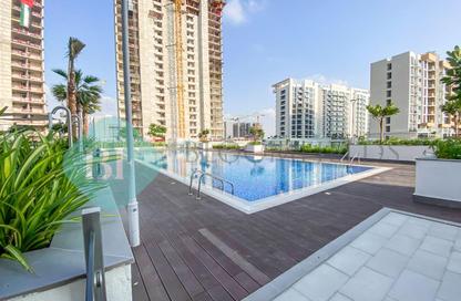 Apartment - Studio - 1 Bathroom for rent in Azizi Riviera 41 - Azizi Riviera - Meydan One - Meydan - Dubai
