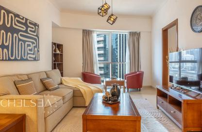 Apartment - 1 Bedroom - 2 Bathrooms for rent in Saba Tower 3 - JLT Cluster Q - Jumeirah Lake Towers - Dubai