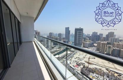 Apartment - 3 Bedrooms - 5 Bathrooms for rent in Beach Tower 2 - Al Khan Lagoon - Al Khan - Sharjah Apartment - 3 Bedrooms - 5 Bathrooms for rent in Beach Tower 2 - Al Khan Lagoon - Al Khan - Sharjah