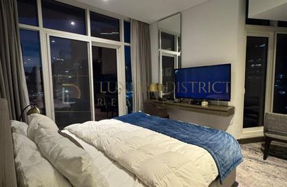 Apartment - Studio - 1 Bathroom for rent in Damac Maison Prive A - Damac Maison Prive - Business Bay - Dubai
