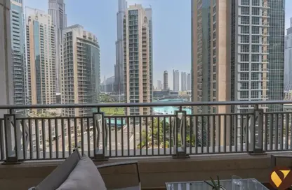 شقة - 2 غرف نوم - 2 حمامات للايجار في بوليفارد سنترال 2 - أبراج بوليفارد سنترال - وسط مدينة دبي - دبي