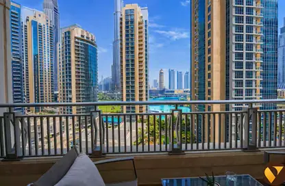 شقة - 2 غرف نوم - 2 حمامات للايجار في بوليفارد سنترال 2 - أبراج بوليفارد سنترال - وسط مدينة دبي - دبي