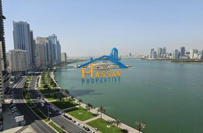 Apartment - 3 Bedrooms - 5 Bathrooms for rent in Al Majaz 3 - Al Majaz - Sharjah