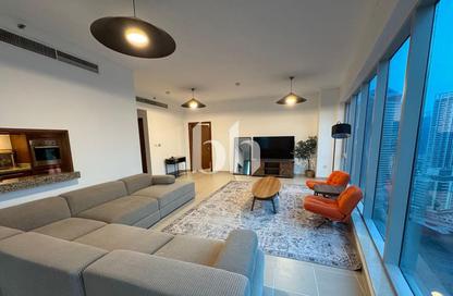 Apartment - 2 - 3 for rent in Paloma Tower - Marina Promenade - Dubai Marina - Dubai