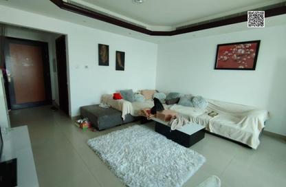 Apartment - 1 Bedroom - 1 Bathroom for rent in Corniche Tower - Ajman Corniche Road - Ajman