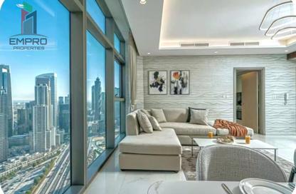 Apartment - 2 Bedrooms - 3 Bathrooms for rent in Paramount Tower Hotel  and  Residences - Business Bay - Dubai