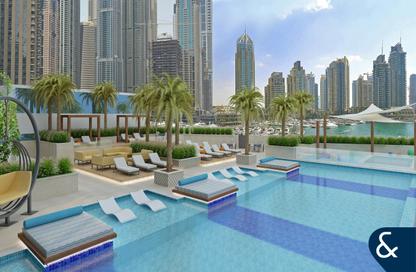 Apartment - 2 Bedrooms - 2 Bathrooms for rent in No.9 - Dubai Marina - Dubai