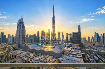 Apartment - 3 - 4 for rent in Vida Dubai Mall Tower 1 - Vida Residences Dubai Mall - Downtown Dubai - Dubai