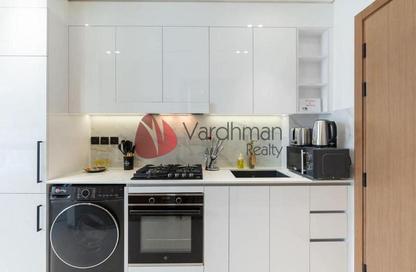Apartment - Studio - 1 Bathroom for rent in Binghatti Azure - District 16 - Jumeirah Village Circle - Dubai