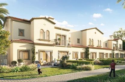 Townhouse - 2 - 3 for sale in Casares - Bloom Living - Zayed City (Khalifa City C) - Khalifa City - Abu Dhabi