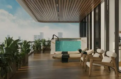 شقة - غرفة نوم - 2 حمامات للبيع في إمباير جاردنز - مجمع دبي ريزيدنس - دبي لاند - دبي