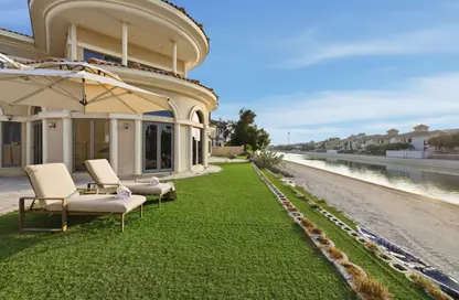 Villa - 5 Bedrooms - 7+ Bathrooms for rent in Signature Villas Frond P - Signature Villas - Palm Jumeirah - Dubai