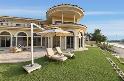 Villa - 5 Bedrooms - 7+ Bathrooms for rent in Signature Villas Frond P - Signature Villas - Palm Jumeirah - Dubai