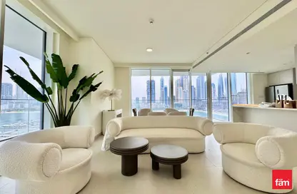 Apartment - 3 Bedrooms - 4 Bathrooms for rent in Beach Mansion - EMAAR Beachfront - Dubai Harbour - Dubai