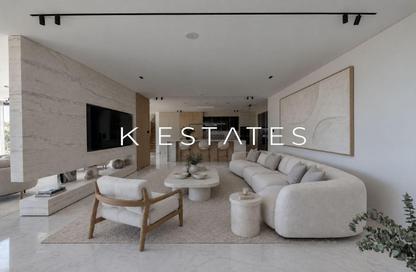Villa - 5 - 6 for rent in Garden Homes Frond O - Garden Homes - Palm Jumeirah - Dubai