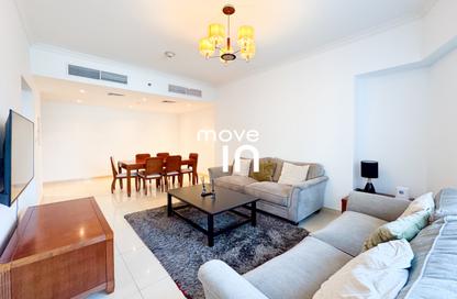 Apartment - 1 Bedroom - 2 Bathrooms for rent in Saba Tower 3 - JLT Cluster Q - Jumeirah Lake Towers - Dubai