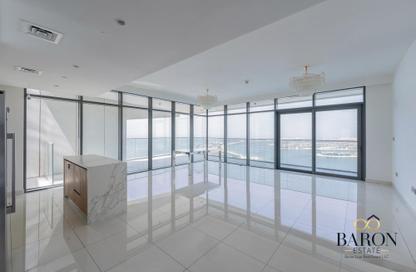 Apartment - 3 Bedrooms - 4 Bathrooms for rent in Beach Vista Tower 1 - Beach Vista - Emaar Beachfront - Dubai Harbour - Dubai