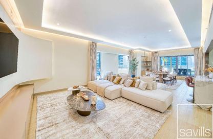 Penthouse - 4 Bedrooms - 6 Bathrooms for rent in Sadaf 8 - Sadaf - Jumeirah Beach Residence - Dubai