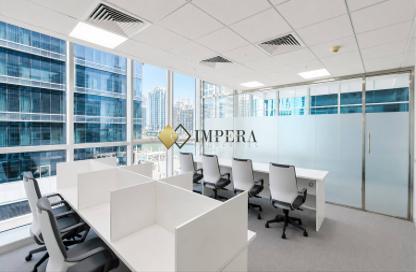 Office Space - Studio - 1 Bathroom for rent in Lake Central - Business Bay - Dubai