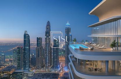 شقة - 2 غرف نوم - 2 حمامات للبيع في برج Seapoint 2 - سي بوينت - إعمار بيتشفرونت - دبي هاربور - دبي
