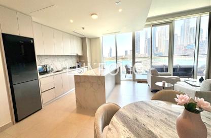 Apartment - 1 Bedroom - 2 Bathrooms for rent in Beach Mansion Tower 1 - Beach Mansion - Emaar Beachfront - Dubai Harbour - Dubai