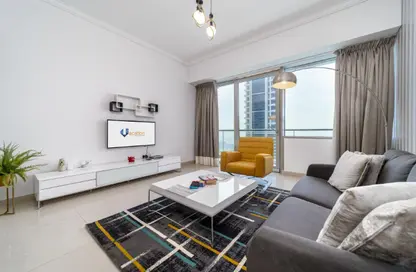 Apartment - 1 Bedroom - 2 Bathrooms for rent in Ocean Heights - Dubai Marina - Dubai