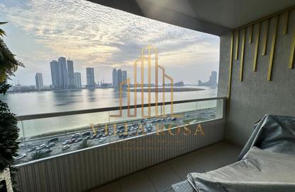 Apartment - 2 Bedrooms - 3 Bathrooms for sale in Asas Tower - Al Khan Lagoon - Al Khan - Sharjah
