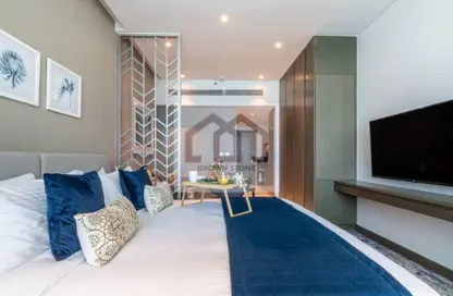 Apartment - 1 Bathroom for sale in Damac Maison Prive A - Damac Maison Prive - Business Bay - Dubai