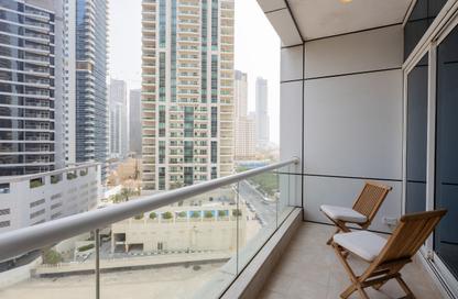 Apartment - 2 - 3 for rent in Botanica Tower - Dubai Marina - Dubai