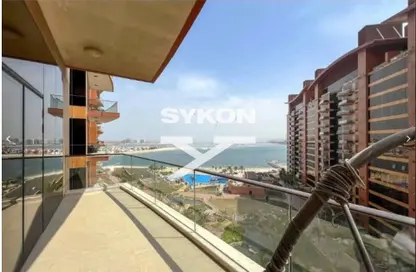 شقة - غرفة نوم - 2 حمامات للايجار في إميرالد - تيارا - نخلة جميرا - دبي