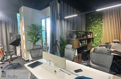 Office Space - Studio - 1 Bathroom for rent in The Prism - Business Bay - Dubai