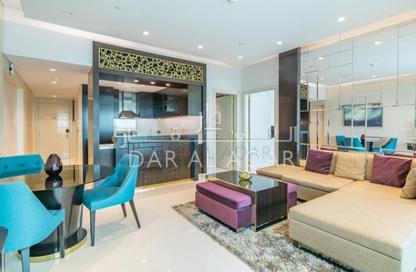 Apartment - 1 - 2 for rent in Upper Crest - Downtown Dubai - Dubai