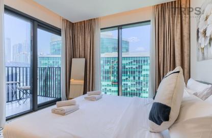 Apartment - Studio - 1 for rent in Ahad Residences - Business Bay - Dubai
