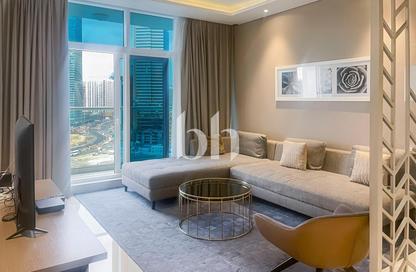 Apartment - 1 Bedroom - 2 Bathrooms for rent in Damac Maison Prive A - Damac Maison Prive - Business Bay - Dubai