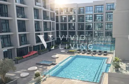 Apartment - Studio - 1 Bathroom for rent in Signature Livings North - Signature Livings - District 10 - Jumeirah Village Circle - Dubai
