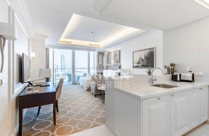 Apartment - Studio - 1 Bathroom for rent in Kempinski BLVD - Downtown Dubai - Dubai