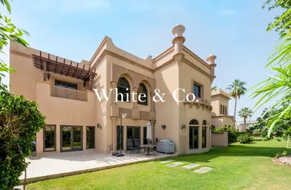 Villa - 4 Bedrooms - 5 Bathrooms for rent in Canal Cove Frond O - Canal Cove Villas - Palm Jumeirah - Dubai
