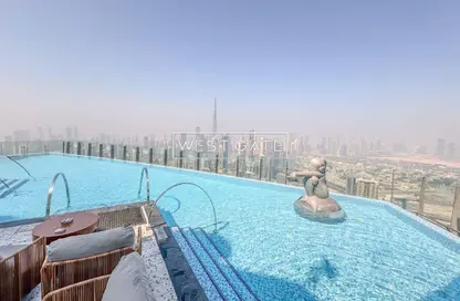 دوبلكس - غرفة نوم - 1 حمام للايجار في فندق ومساكن إس إل إس دبي - الخليج التجاري - دبي