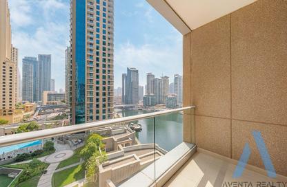 Apartment - 1 Bedroom - 2 Bathrooms for rent in Beauport Tower - Marina Promenade - Dubai Marina - Dubai