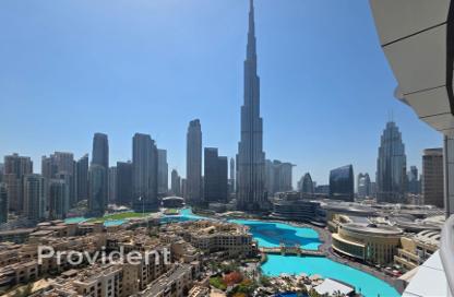 Apartment - 1 - 2 for rent in Burj Lake Hotel - The Address DownTown - Downtown Dubai - Dubai