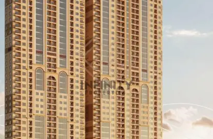 Apartment - 2 Bedrooms - 3 Bathrooms for sale in Barajeel Towers - Al Rashidiya 1 - Al Rashidiya - Ajman