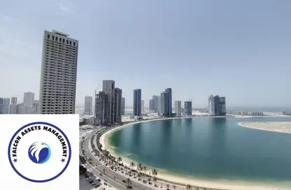 Apartment - 3 Bedrooms - 4 Bathrooms for rent in Manazil Tower 3 - Al Mamzar - Sharjah - Sharjah